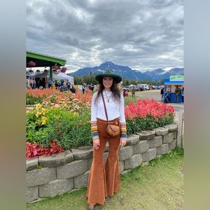 Free people flare, corduroy pants